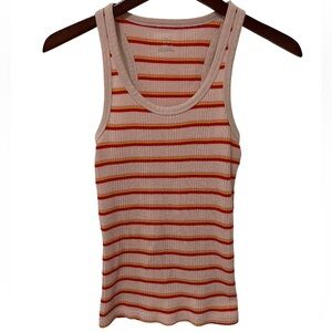 Aerie Women’s Size Small Pink Striped Lightweight Tank